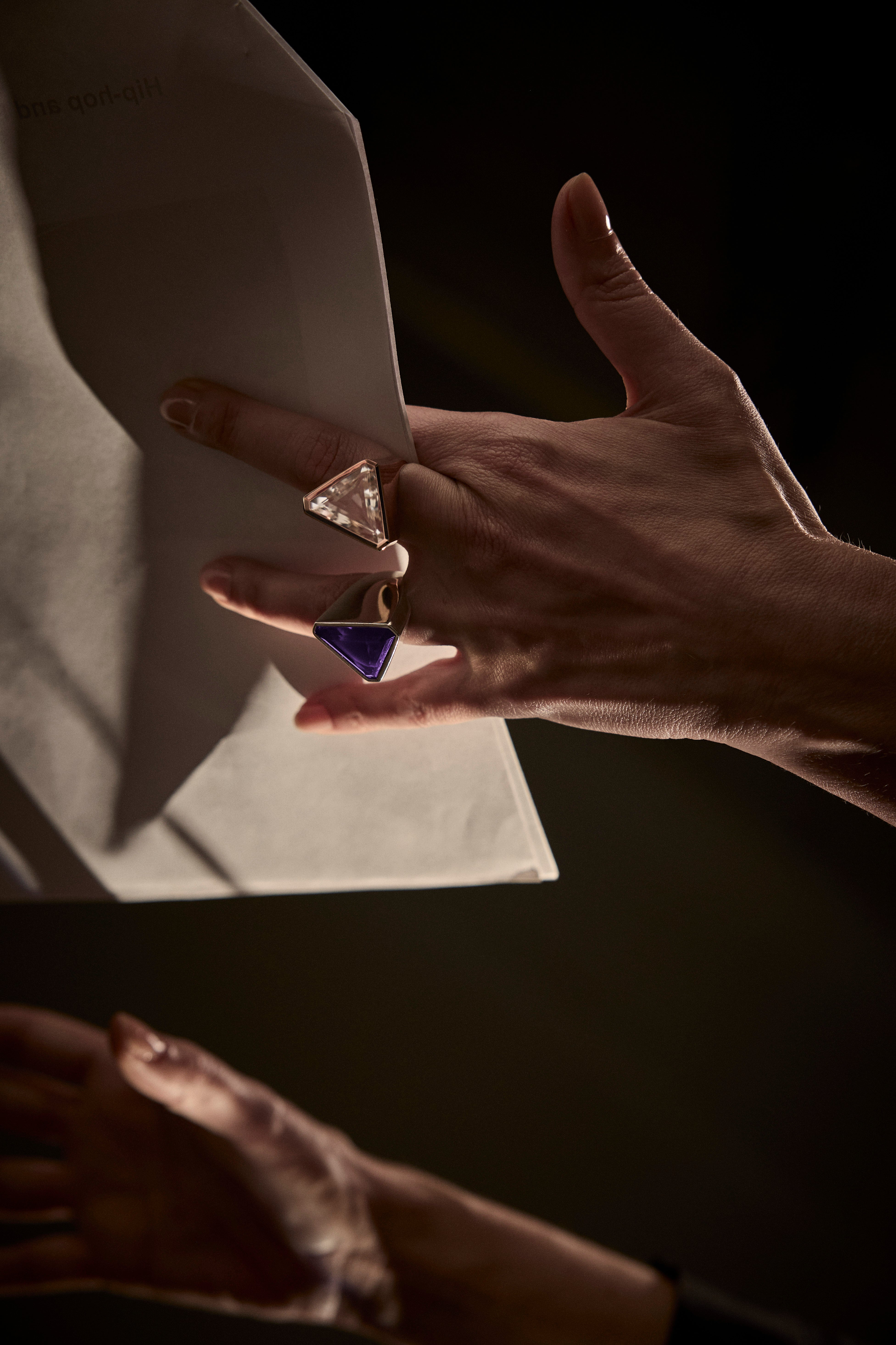 Anel Alis Propriis Trinity Azul