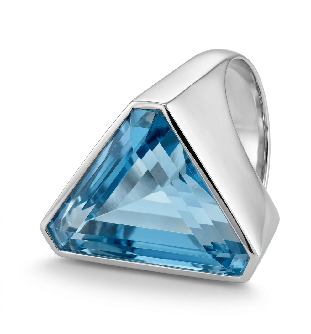 Anel Alis Propriis Trinity Azul