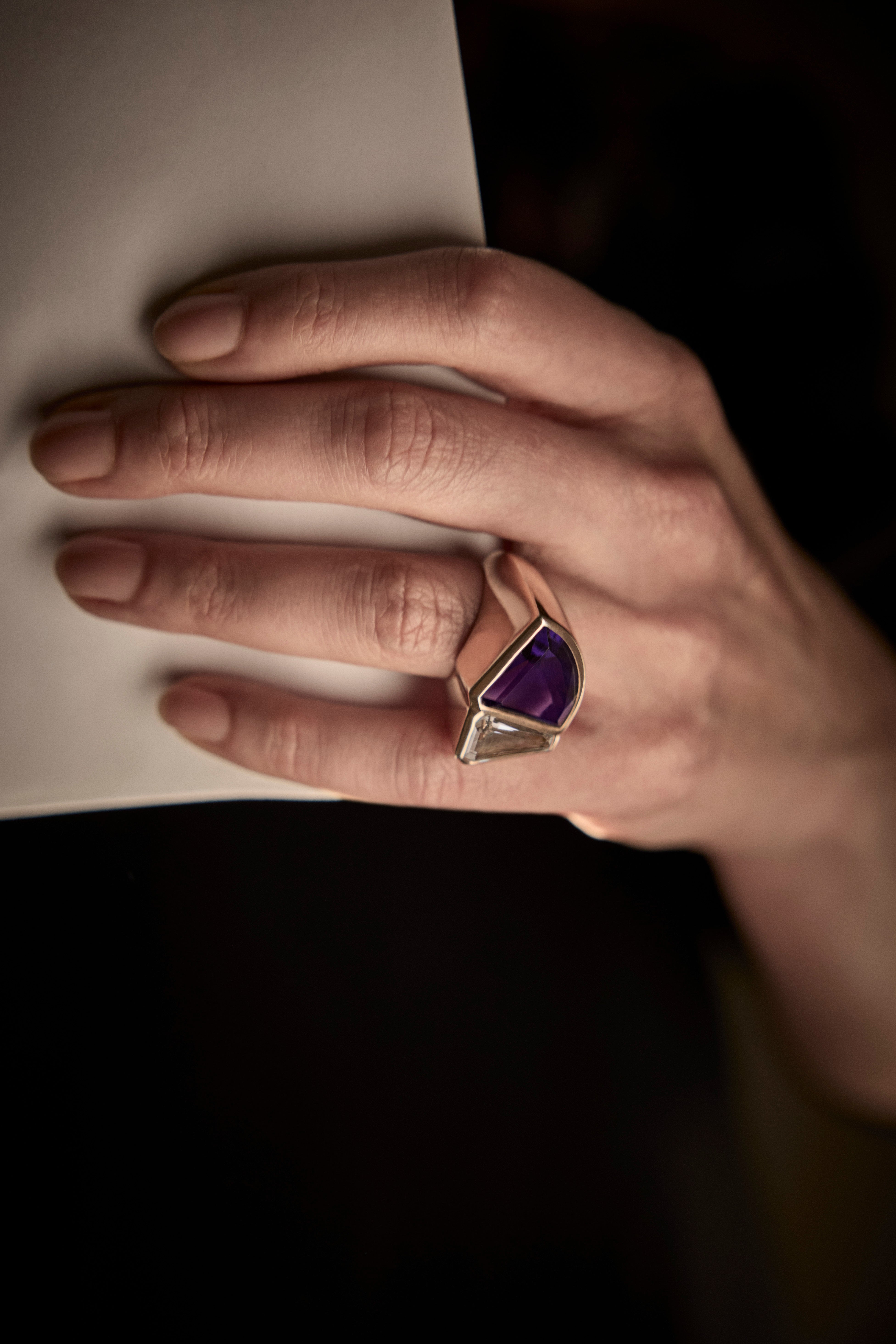 Anel Alis Propriis Double Shield